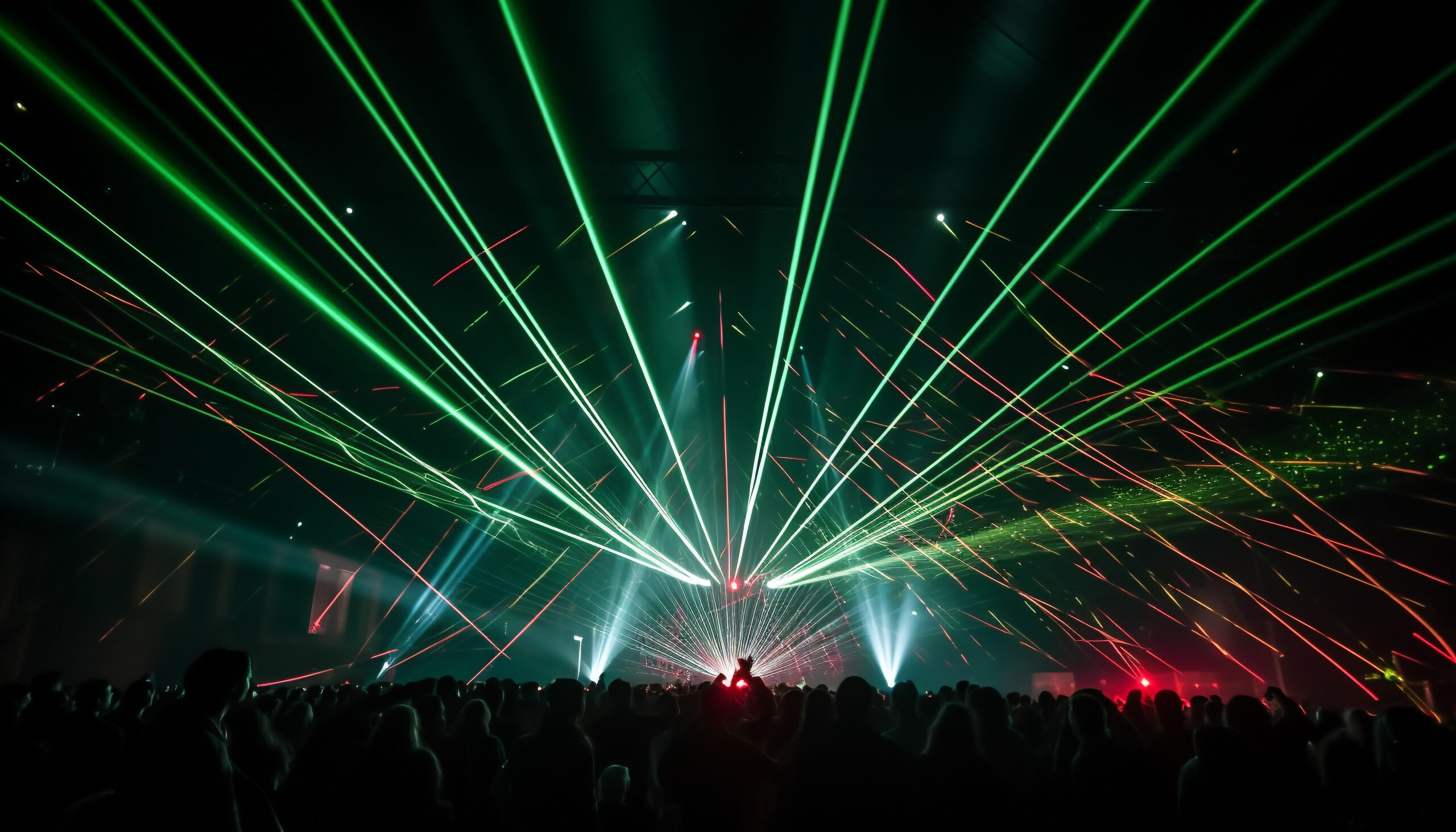 Dj Christtopher - Palco, Laser Show